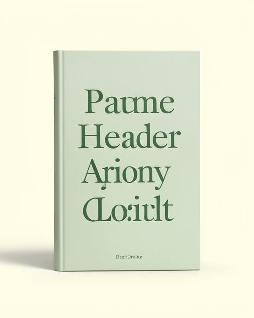Literary fiction book cover