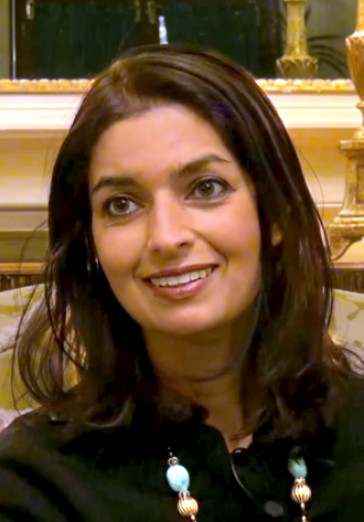Portrait of Jhumpa Lahiri