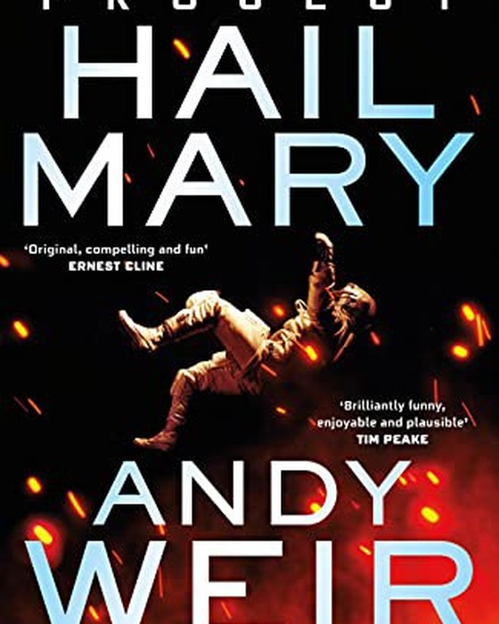Book cover of Project Hail Mary by Andy Weir