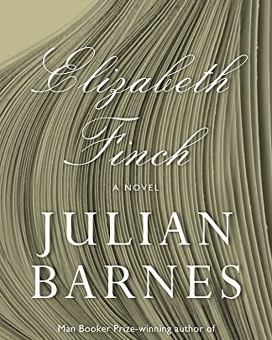 Book cover of Elizabeth Finch by Julian Barnes