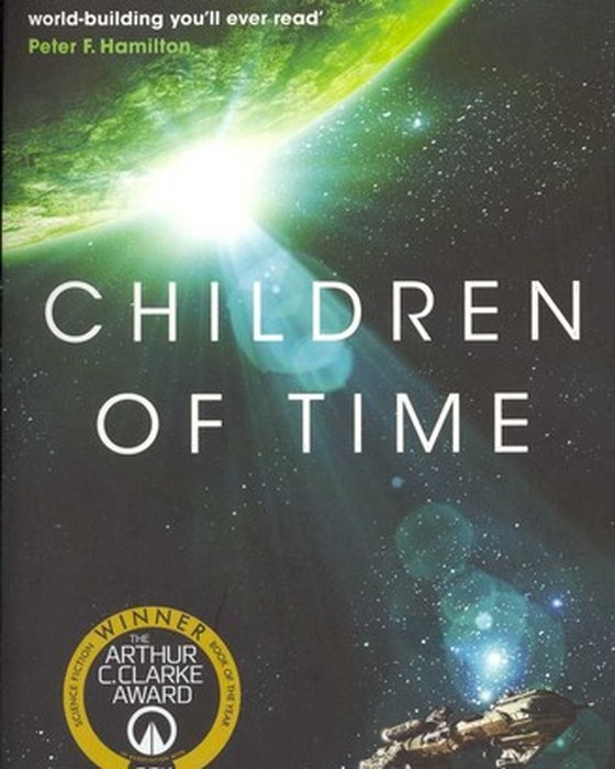Book cover of Children of Time by Adrian Tchaikovsky