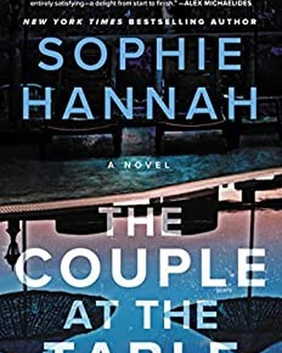 Book cover of The Couple at the Table by Sophie Hannah