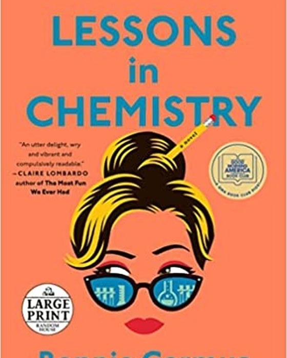 Book cover of Lessons in Chemistry by Bonnie Garmus