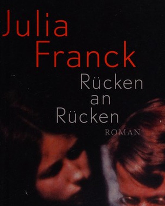 Book cover of Back to Back by Julia Franck