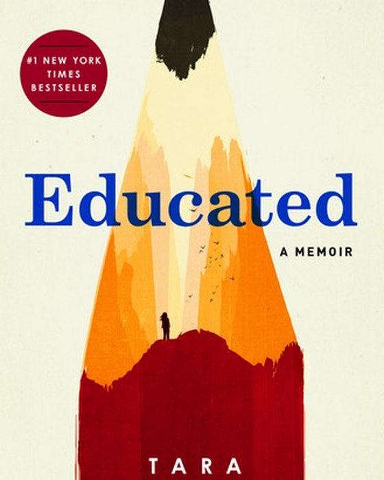 Book cover of Educated by Tara Westover